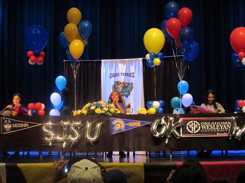 College signings 